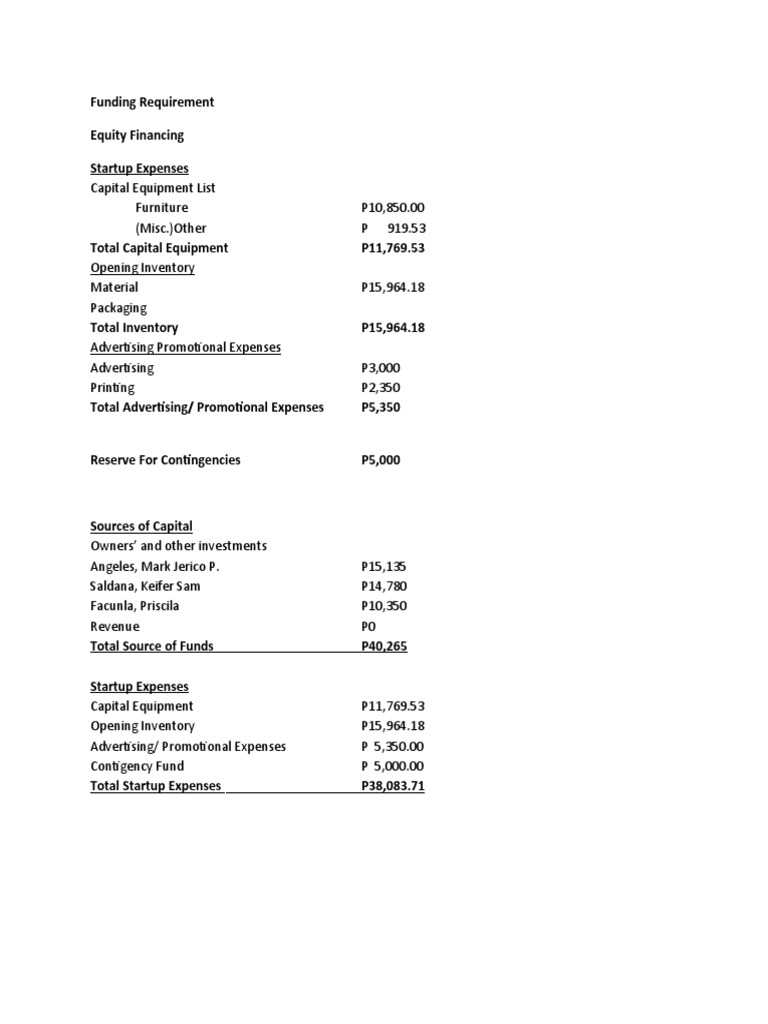 Financial Plan PDF