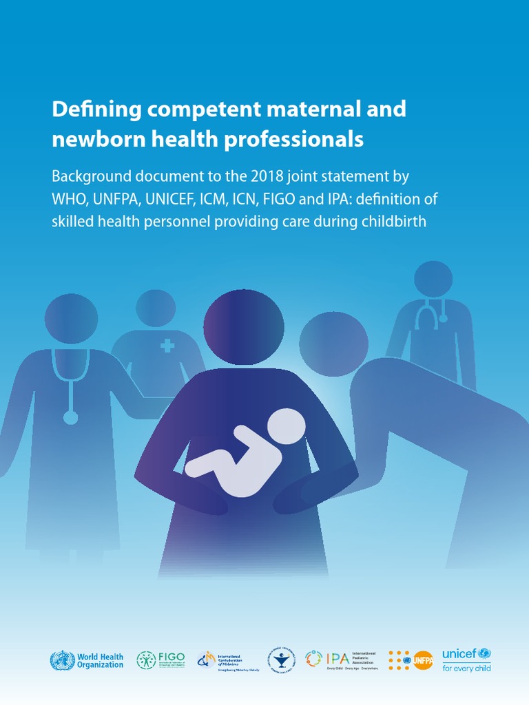 Defining Competent Maternal and Newborn Health Professionals | PDF ...