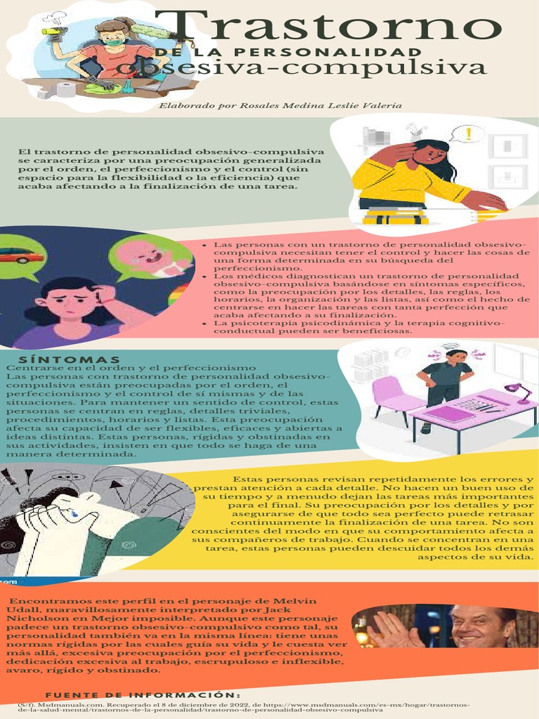 Trastorno de La Personalidad Obsesiva-Compulsiva | PDF | Desorden ...