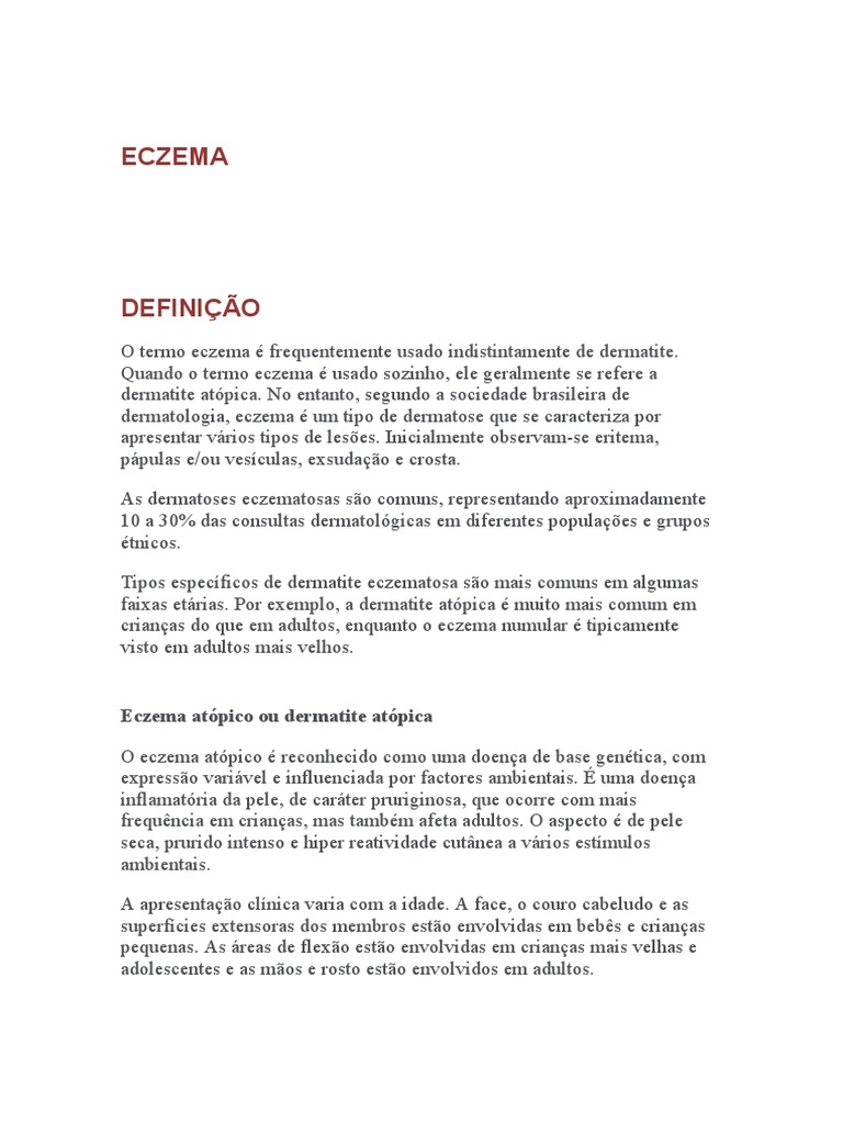 Tudo sobre o eczema atópico: causas, sintomas e cuidado, image size:768x1024