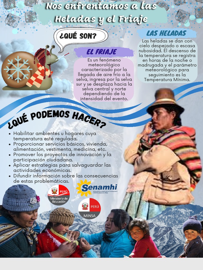 Nos Enfrentamos A Las Heladas y El Friaje - Jose F. Rosas | PDF