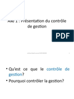 Initiation Au Controle de Gestion LP ACG