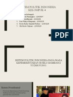 Sistem Politik Indonesia Kelompok 4 Pemerintahan Pada Masa SBY