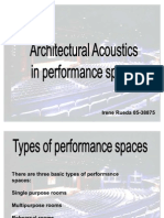 Architectural Acoustics