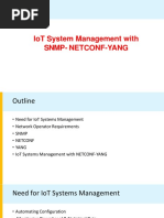 SNMP Netconf Yang