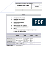 I-PR-006 Procedimiento de Trabajo en Altura.