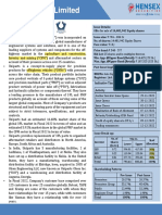 Uniparts India LTD - IPO Note