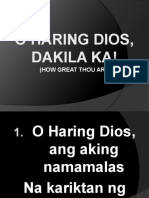 How Great Thou Art (O Haring Dios, Dakila Ka)
