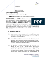 Inversiones Hernández Dávila - Solicitud de Archivo Actuación