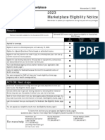 Eligibility Results Notice