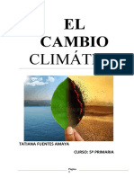 Trabajo Del Cambio Climático