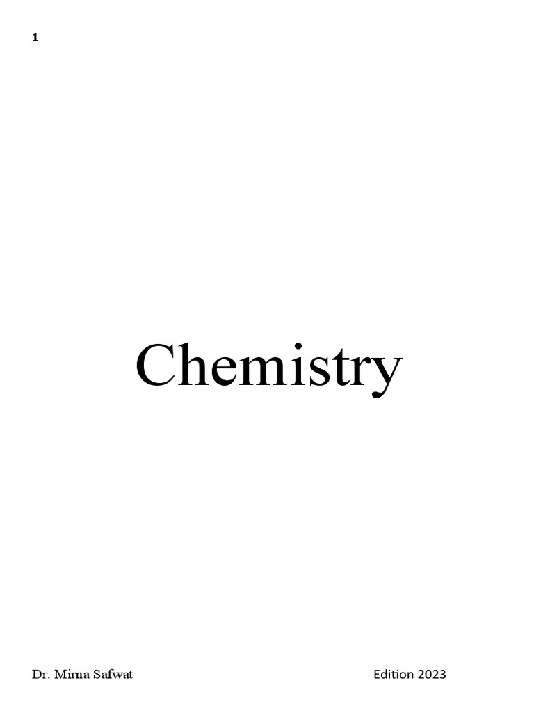 Y8 Chemistry | PDF | Materials | Chemical Elements
