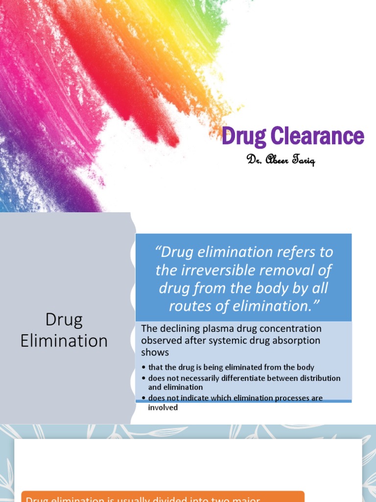 Chap 5 Drug Clearance PDF Kidney Anatomy