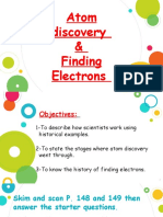 Atomic Discovery - Finding Electrons