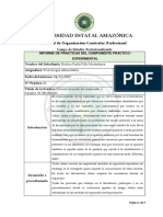 Informe Toxicología