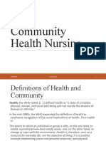 1-Community Health Nursing