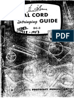 DIAL CORD Stringing GUIDE VOL III 1953