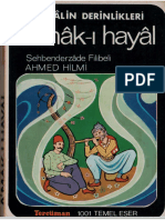 Şehbenderzade Filibeli Ahmet Hilmi - Âmak-I Hayâl Aranabilir Resimkopya