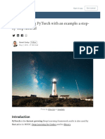 Understanding PyTorch with a step-by-step tutorial