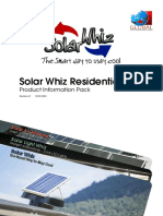 Solar Whiz Product Information Pack - Residential