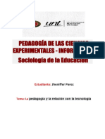 Pedagogía de Las Ciencias Experimentales