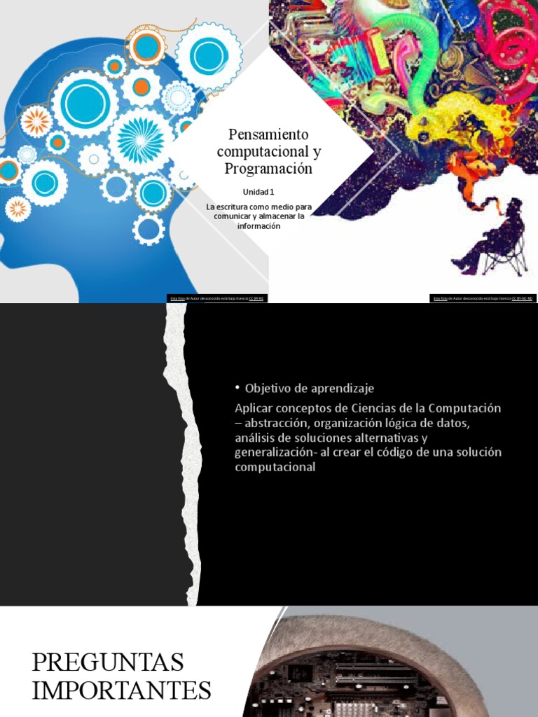 Pensamiento Computacional y Programación | PDF | Pensamiento | Ciencias ...