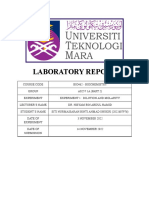 Lab Report 1 Bio462 - Dilution and Molarity