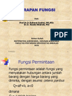 Terapan Fungsi