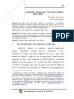 Análise dos procedimentos metaficcionais em A hora da estrela de Clarice Lispector