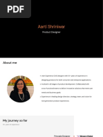 Aarti Shriniwar Portfolio