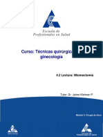 Miomectomía: procedimiento quirúrgico para extirpar fibromas uterinos