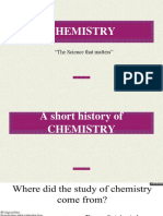 CHEMISTRY Intro