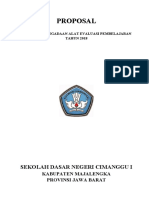 Proposal Pengadaan Alat Evaluasi Pendidikan