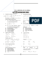 Algebra - 2° Práctica Dirigda - R. UNI 2006 I