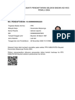 Document Pendaftaran KPU