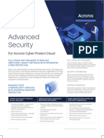 Advanced-Security Spec Sheet