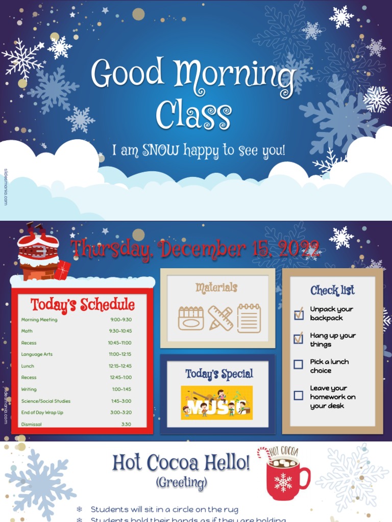 Morning Meeting | PDF