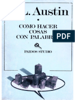 Cómo Hacer Cosas Con Palabras-John Austin