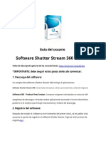 Shutter Stream 360 User Guide - En.es