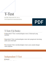 5 T Test SPSS Autosaved