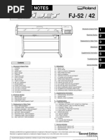 Roland FJ52 Service Manual