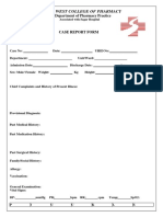 Case Report Form 2021 With Query