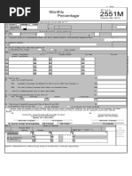 BIR Form 2551M Monthly Percentage Tax