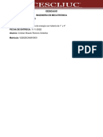 Calcular perdida energía tuberías 1 y 4