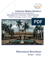 BVM - Placement Brochure - 2020-21