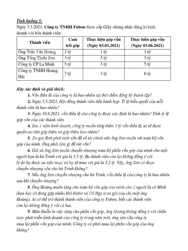 BT Nhóm Cty TNHH Cty CP PDF