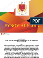 Synovial Fluid