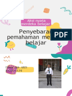 Aksi Nyata Penyebaran Pemahaman Merdeka Belajar