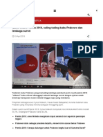 Quick Count Pemilu 2019, Saling Tuding Kubu Prabowo Dan Lembaga Survei - BBC News Indonesia