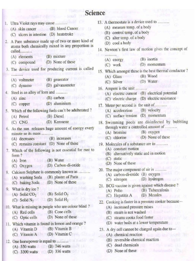 Rms (Cet) Mock002 For Class 9th PDF